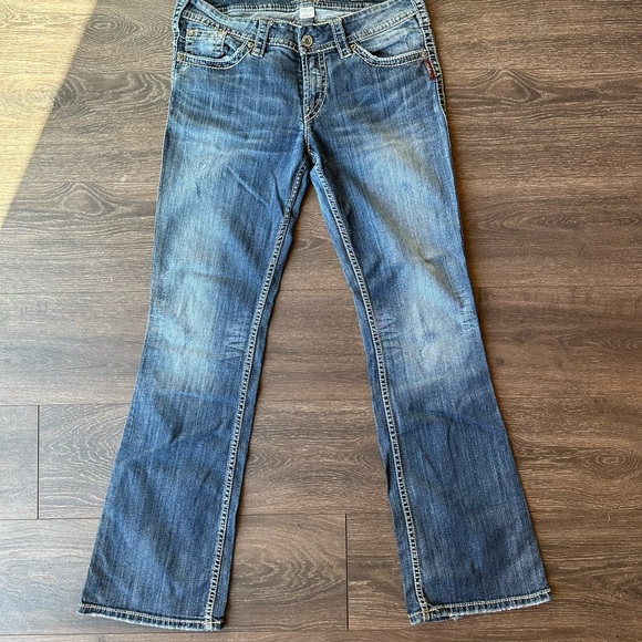 Silver Jeans Denim - Silver Jeans waist is approximately 18’